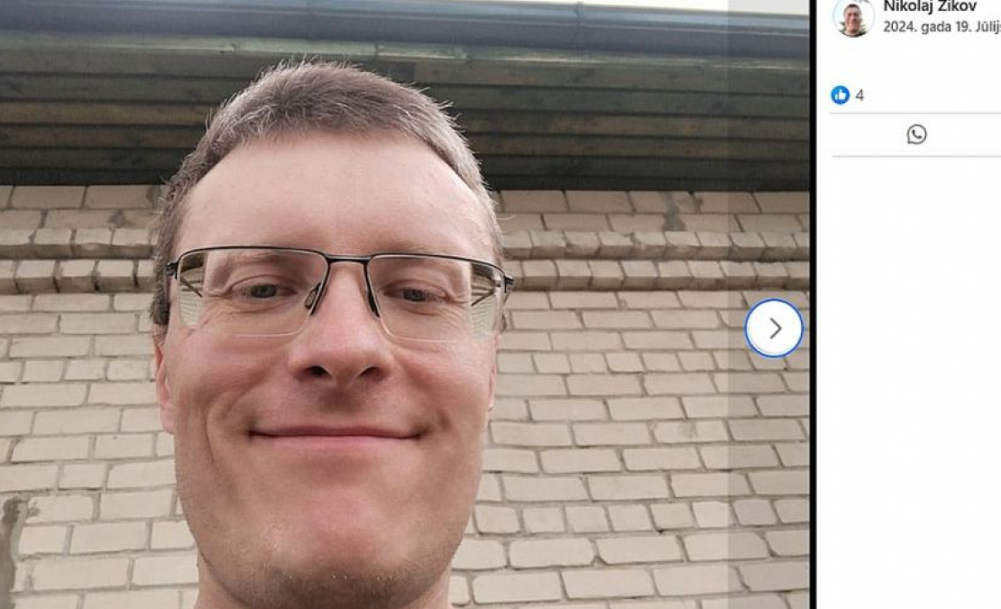 Sociālajos medijos "X" un "Facebook" bija izveidoti profili ar Nikolaja Zikova vārdu un foto. Fotogrāfijā redzamais cilvēks ir tas pats Nikolajs Zikovs, kurš tika notiesāts par slepkavību kinoteātrī. Zikovs sodu izcieta atklātā cietumā, kur drīkst lietot telefonu un internetu. Sociālajos medijos "X" un "Facebook" bija izveidoti profili ar Nikolaja Zikova vārdu un foto. Fotogrāfijā redzamais cilvēks ir tas pats Nikolajs Zikovs, kurš tika notiesāts par slepkavību kinoteātrī. Zikovs sodu izcieta atklātā cietumā, kur drīkst lietot telefonu un internetu.