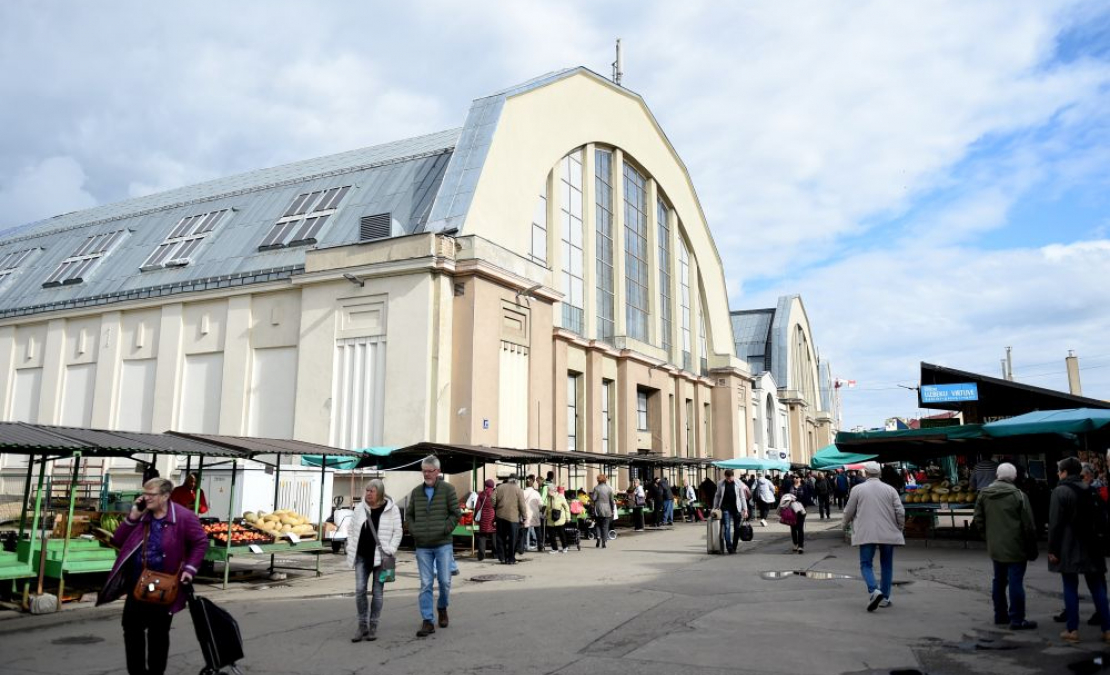 Rīgas centrāltirgus.