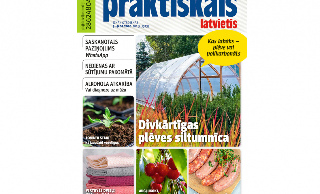 Jaunā žurnāla vāks.