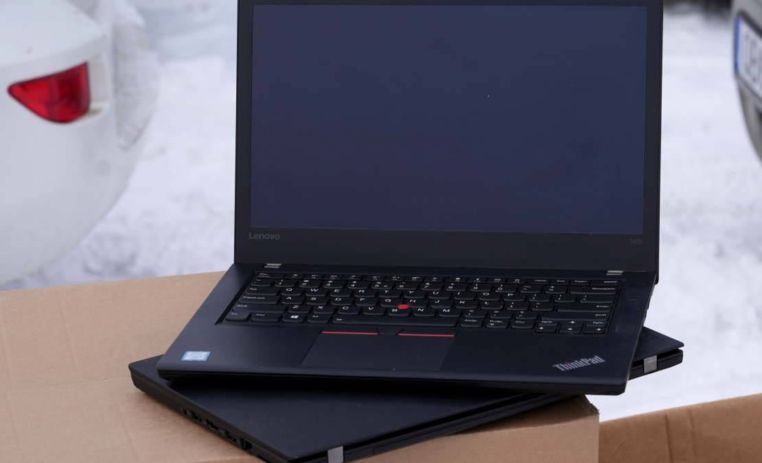 Portatīvais dators.