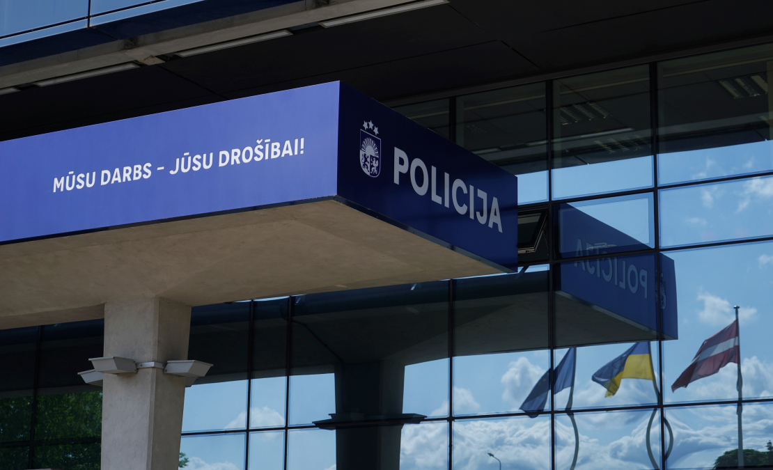 Valsts policijas centrālā ēka.