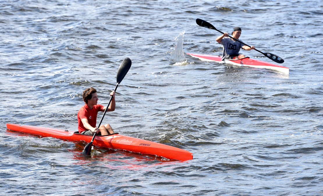 Smailītes Daugavā.