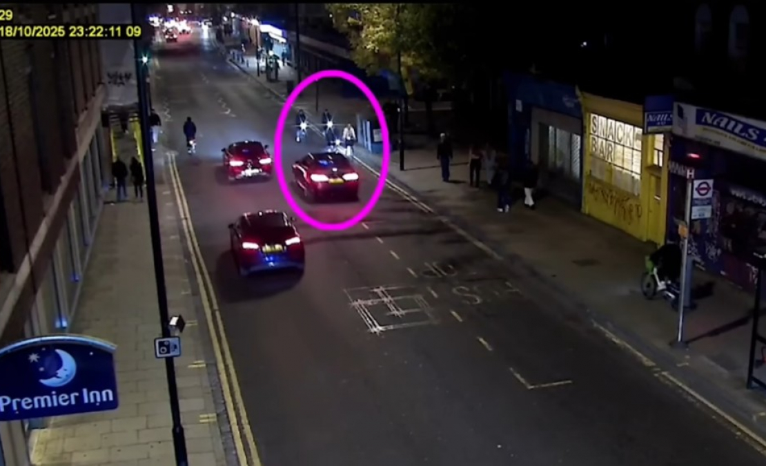 Mirklis pirms sadursmes.