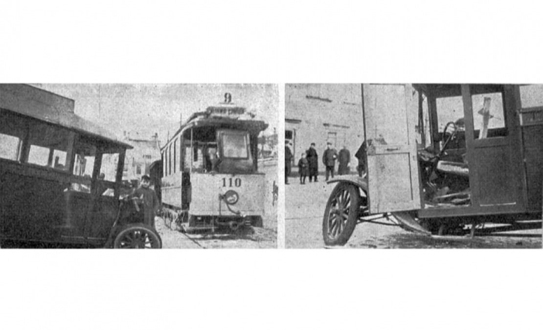 Šoneru ielas avārijas ainas.