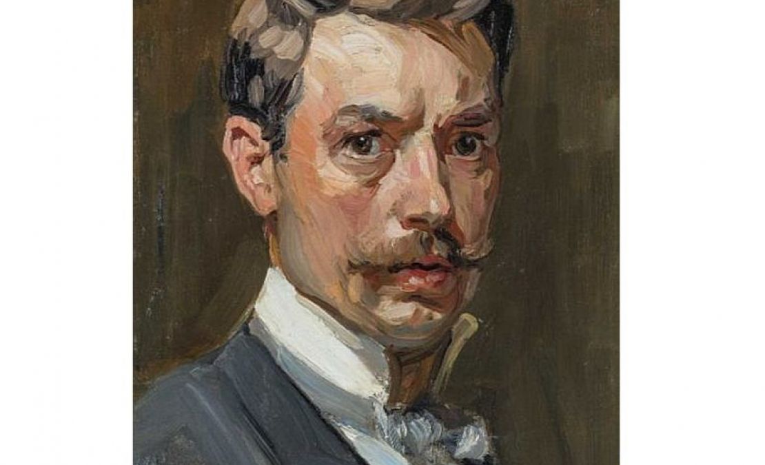 Jaņa Rozentāla (1866–1916) pašportrets Nacionālajā mākslas muzejā.