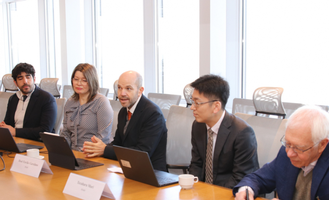 Ekonomiskās sadarbības un attīstības organizācijas (OECD) misijas eksperti Zemkopības ministrijā.