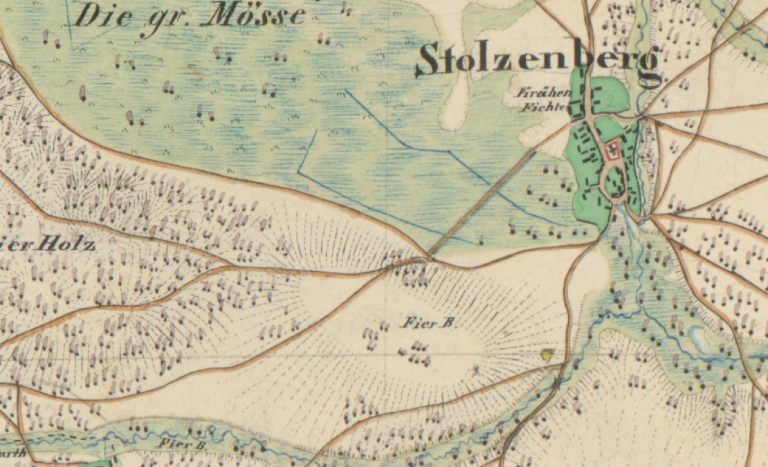 Stolcenberga atrodas netālu no mūsdienu Slavoborzes ciema . Stolcenberga atrodas netālu no mūsdienu Slavoborzes ciema .