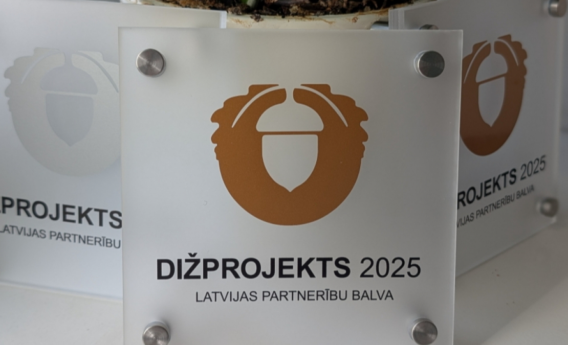 "Dižprojekts" balva. "Dižprojekts" balva.