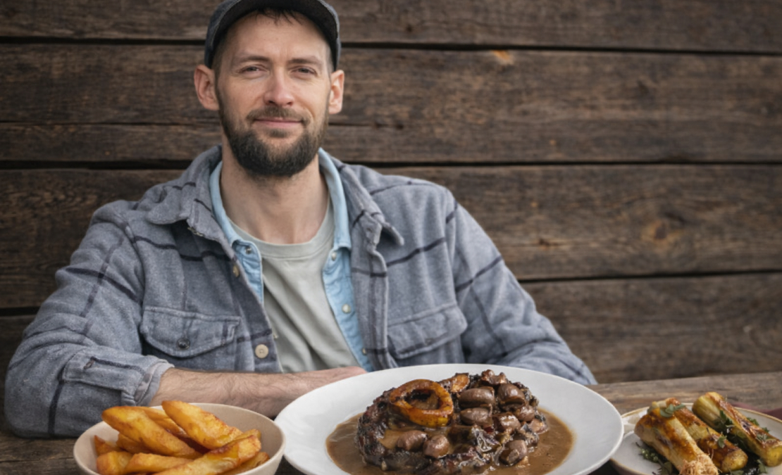 Gatavo Žanis Raivo Behmanis. Lieldienu galds kā restorānā — "Osso buco" un citrusu krēms mājas virtuvē. Gatavo Žanis Raivo Behmanis. Lieldienu galds kā restorānā — "Osso buco" un citrusu krēms mājas virtuvē.