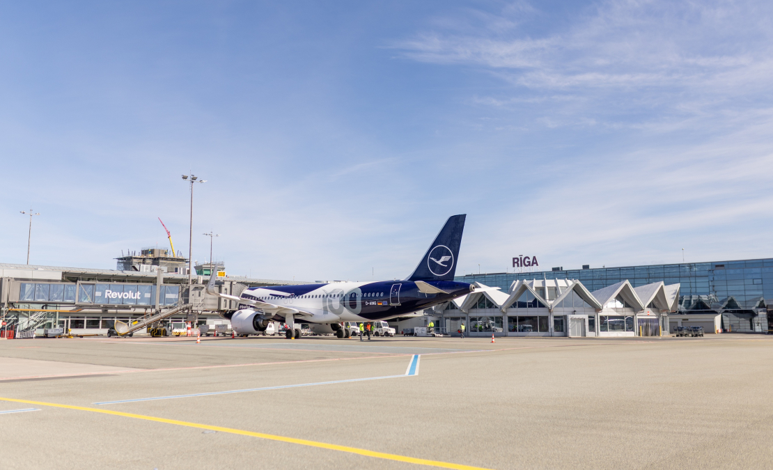 Rīgas lidosta.