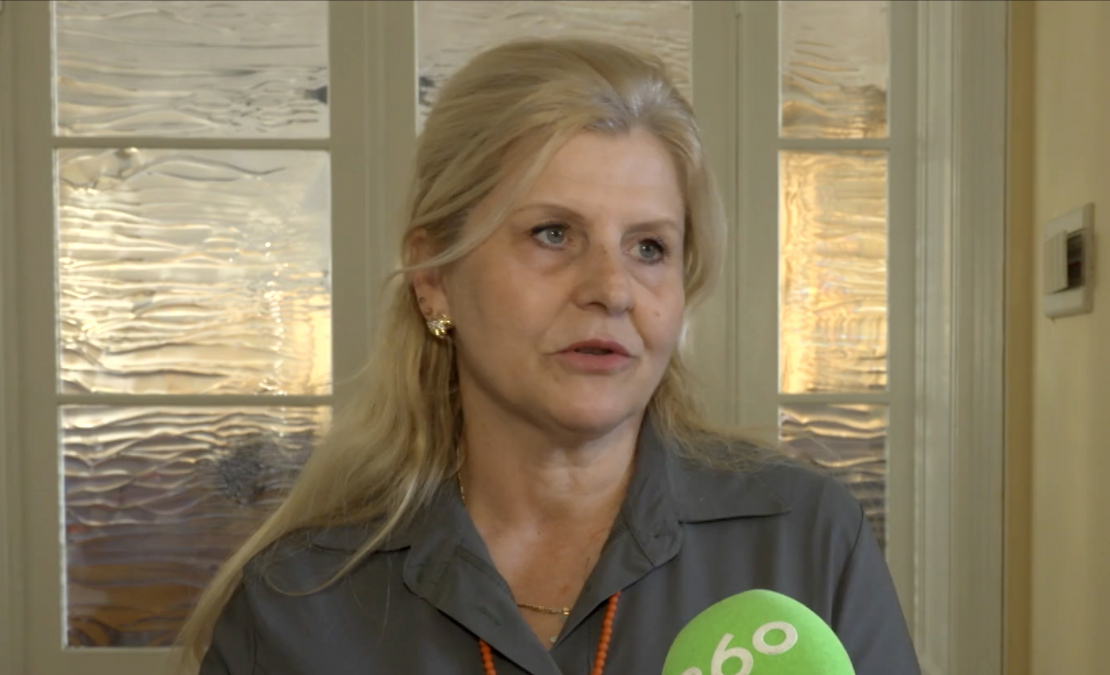 Līga Bāriņa, Latvijas Veselības un sociālās aprūpes darbinieku arodbiedrības priekšsēdētāja.