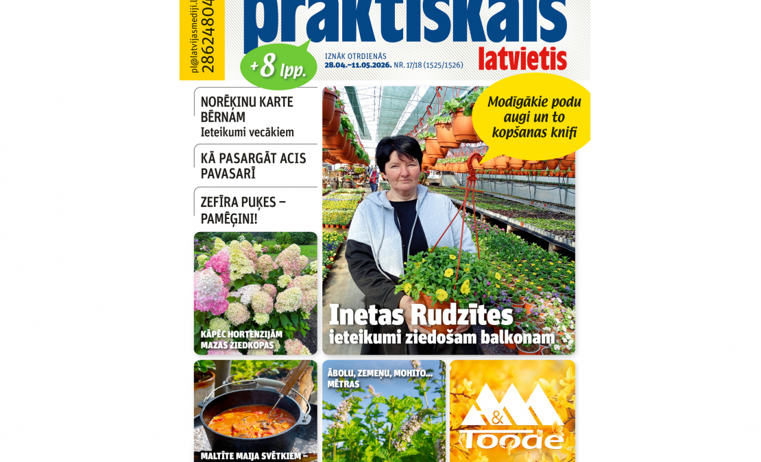 Jaunā žurnāla vāks.