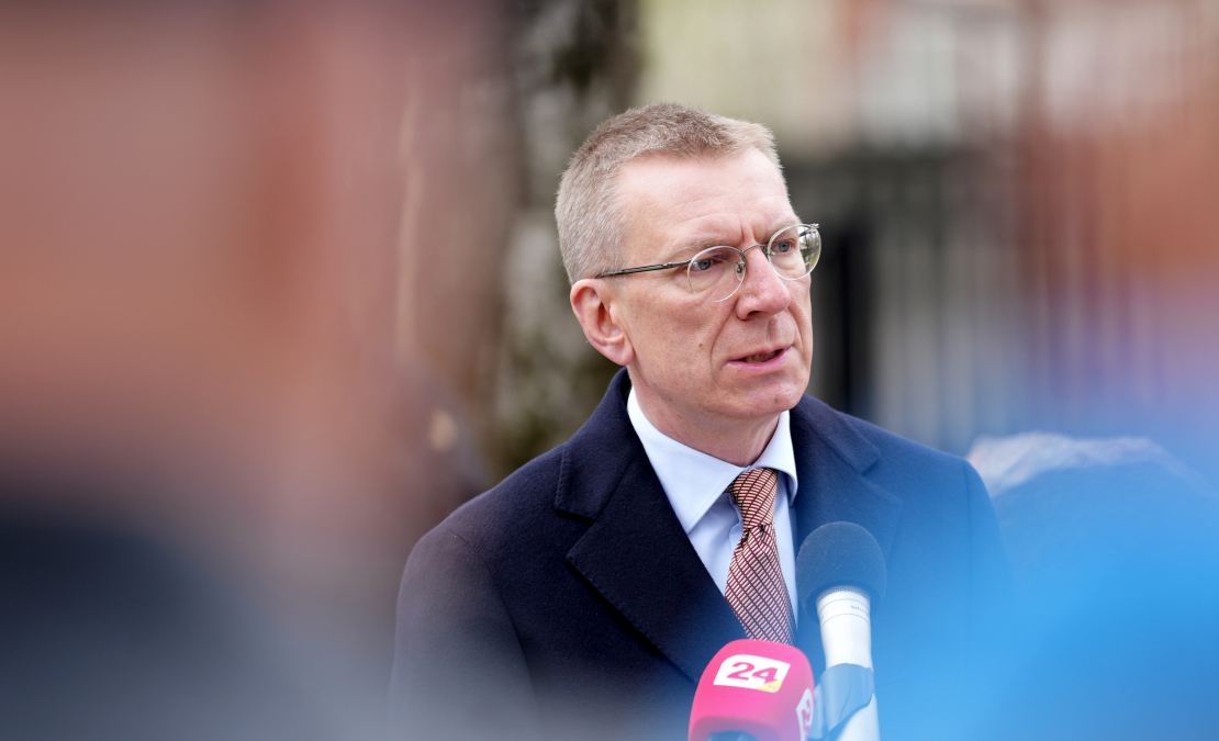 Valsts prezidents Edgars Rinkēvičs.