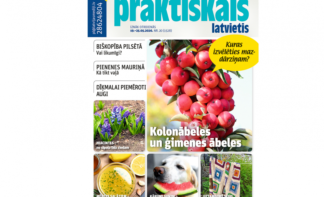 Jaunā žurnāla vāks.