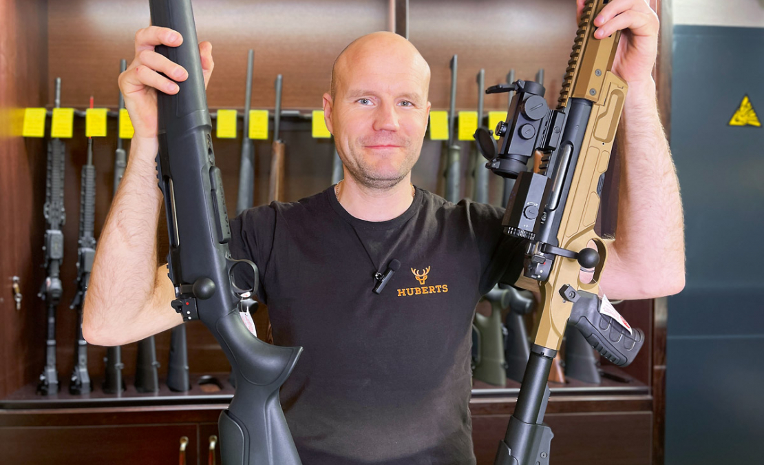 Veikala Huberts pārstāvis Armands Reķis.
