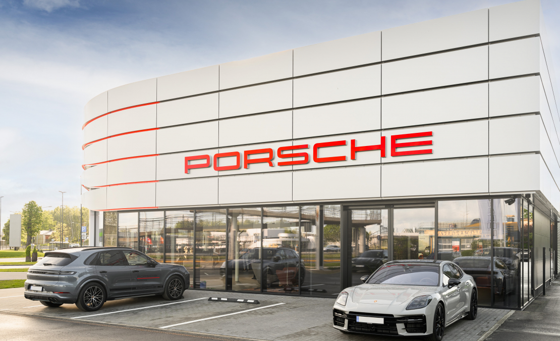 Porsche autosalons.