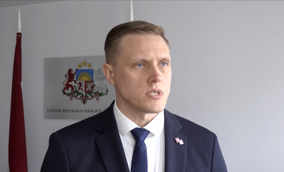 Iekšlietu ministrs Jānis Dombrava.