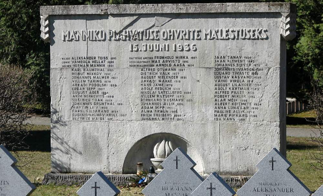 Memoriāls Igaunijas Aizsardzības spēku kapos Tallinā. Memoriāls Igaunijas Aizsardzības spēku kapos Tallinā.