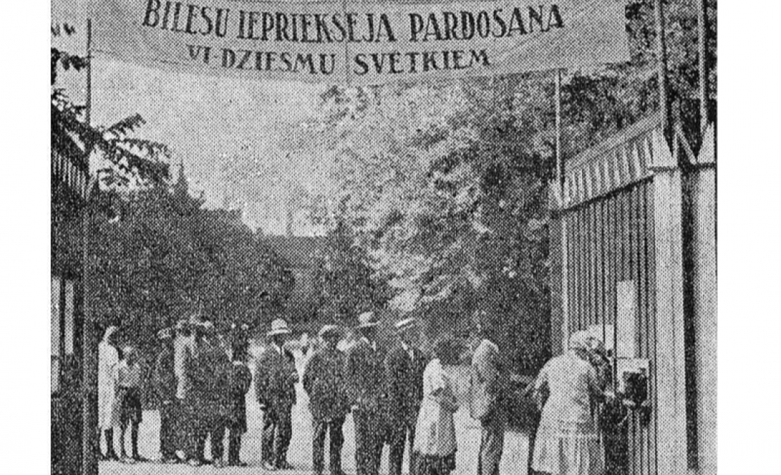 Svētku biļešu iepriekšpārdošana Esplanādē.