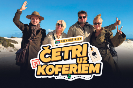 "Četri uz koferiem".
