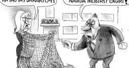 Zīmē Ēriks Ošs: Galvenais, lai nauda nebirst cauri!