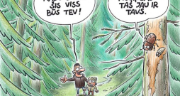 Zīmē Gatis Šļūka. Mizgrauzis nekautrējas!