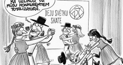 Zīmē Gatis Šļūka. Mērkaķi!