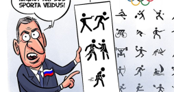 Zīmē Gatis Šļūka. Pieprasām iekļaut arī šos sporta veidus Zīmē Gatis Šļūka. Pieprasām iekļaut arī šos sporta veidus