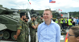 Edgars Rinkēvičs. Ādaži. Edgars Rinkēvičs. Ādaži.