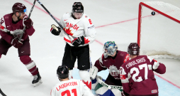 Pasaules hokeja čempionāta spēle starp Latvijas un Kanādas valstsvienībām ''Arēnā RĪga''. Pasaules hokeja čempionāta spēle starp Latvijas un Kanādas valstsvienībām ''Arēnā RĪga''.