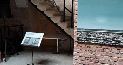 Vijas Zariņas darbs no izstādes "Ainavas kods 3601" Ventspils Livonijas ordeņa pilī. Vijas Zariņas darbs no izstādes "Ainavas kods 3601" Ventspils Livonijas ordeņa pilī.