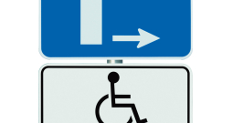 Invalīdu auto pietura. Invalīdu auto pietura.