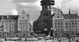 Sv. Pētera baznīca 20. gs. 50. gados.