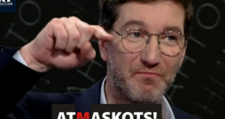 Kremļa propagandas kanāla RT raidījumu vadītājs Antons Krasovskis. Kremļa propagandas kanāla RT raidījumu vadītājs Antons Krasovskis.