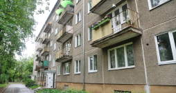Dzīvojamā māja. Daudzdzīvokļu nams. Rīga, Jugla. 