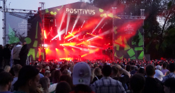 Festivāla "Positivus" pirmā diena Lucavsalā.