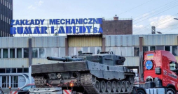 Tanku "Leopard" remonta centrs Polijā.