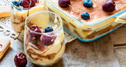 Ķiršu tiramisu. Ķiršu tiramisu.