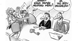 Zīmē Gatis Šļūka: Varbūt Rīgai nemaz nevajag mēru? Zīmē Gatis Šļūka: Varbūt Rīgai nemaz nevajag mēru?