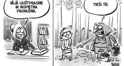 Zīmē Gatis Šļūka. Vājā lasītprasme ir nopietna problēma! Zīmē Gatis Šļūka. Vājā lasītprasme ir nopietna problēma!