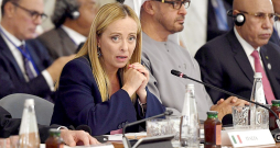 Itālijas premjerministre Džordža Meloni. Itālijas premjerministre Džordža Meloni.
