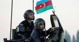 Azerbaidžānas karavīri. Azerbaidžānas karavīri.