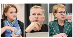 Diskusijas dalībnieki. Diskusijas dalībnieki.
