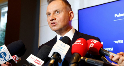 Polijas prezidents Andžejs Duda. Polijas prezidents Andžejs Duda.