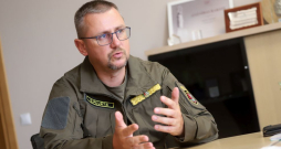 Valsts robežsardzes priekšnieks Guntis Pujāts.