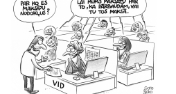 Zīmē Gatis Šļūka. Par ko es maksāju nodokļus?