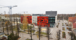 Paula Stradiņa klīniskās universitātes slimnīcas A2 jaunā korpusa būvniecība.