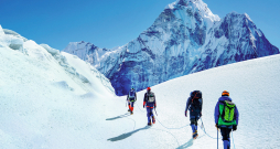 Ceļā uz Everestu.