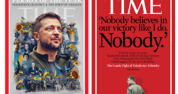 "Neviens netic mūsu uzvarai tā kā es. Neviens," – tas ir paša Zelenska teiktais žurnālam.