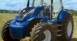 'New Holland' metāna traktors. 'New Holland' metāna traktors.